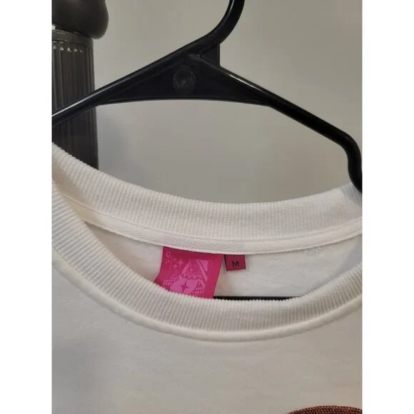 Queen of Sparkles Sweatshirt Medium White - Picture 3 of 4